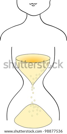 hourglass figure silhouette