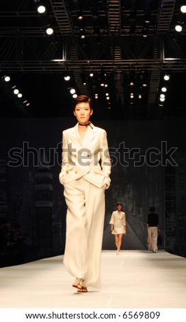 Seoul Collection (Fashion Week) 08 S/S. Park Eun-Kyung Collection - EDITORIAL ONLY.