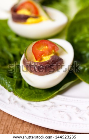 Eggs Stuffed with Anchovies