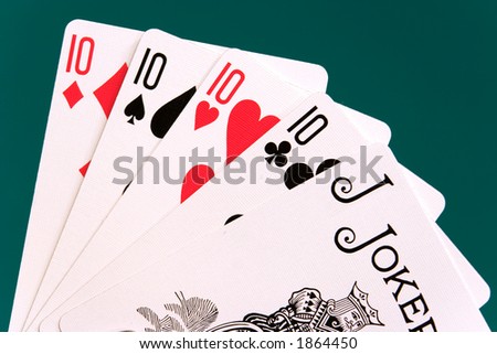 cards four cards joker.