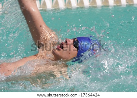 Backstroke Clipart