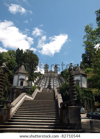 Stairs five senses-Bom Jesus Monte.Portugal