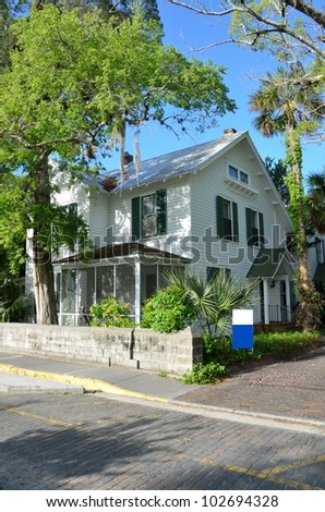 Historic house for sale at St. Augustine, Florida