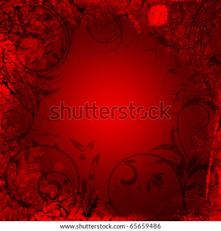red art background