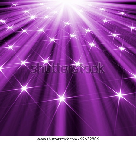 stars background purple. stock photo : stars background