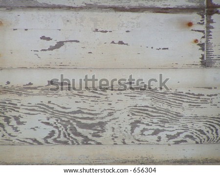 Wood Siding of Old House