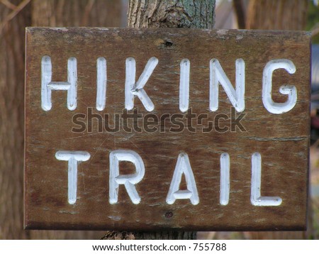 hiking trail symbol