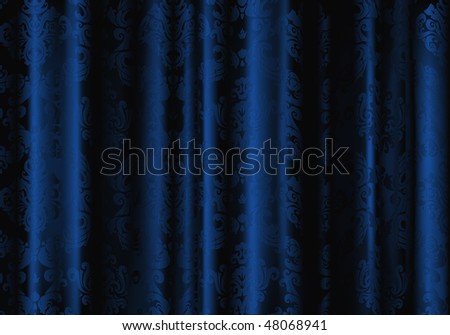 stock vector : Blue Wallpaper background