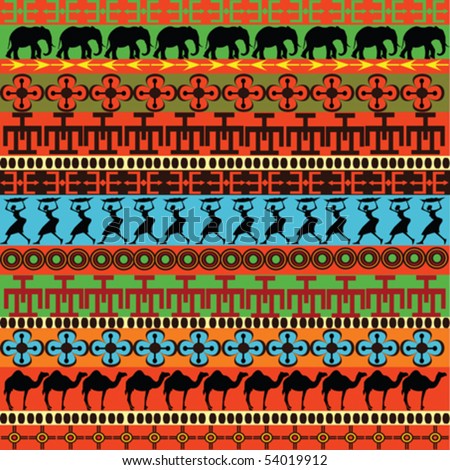 stock vector : Traditional African pattern