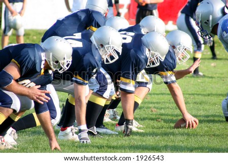 Images Of Football Players. stock photo : football players