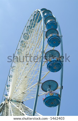 giant wheel on a funfair