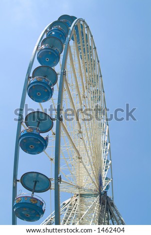 giant wheel on a funfair