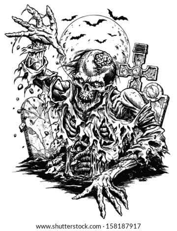 stock-vector-zombie-comic-style-line-art-158187917.jpg