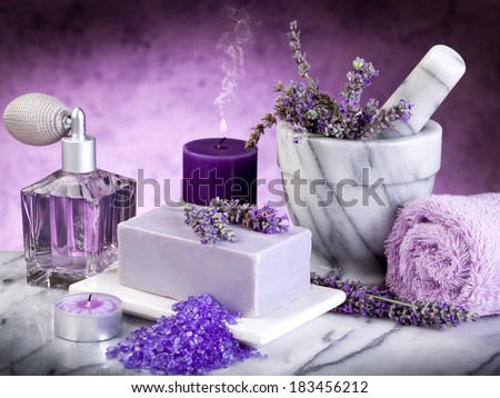 spa lavender products