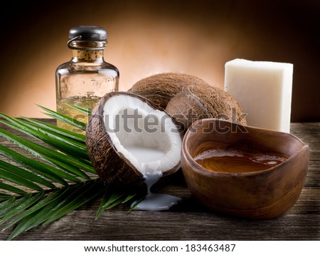 natural coconut walnut oil
