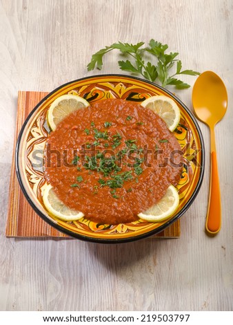 vegetarian chili beans soup
