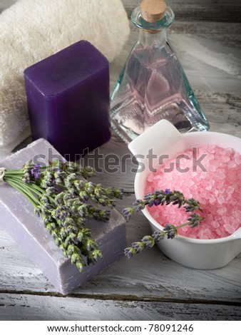 lavender  bath product