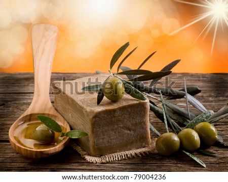 handmade olive oil soap