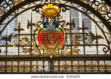 Decorative gate details - Paris