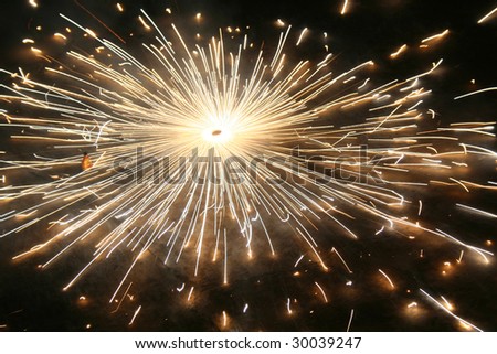 Deepavali, festival of light, is celebrated in India by lighting Ground wheel and other fireworks