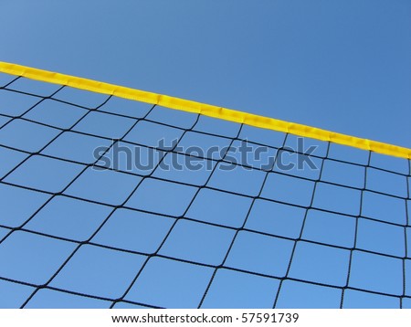 volleyball net background. beach volleyball net