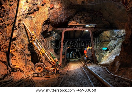 Historical gold, silver, copper  mine