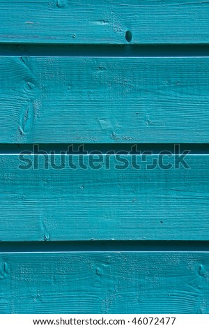 turquoise housing panels