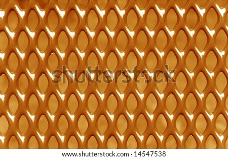 gold oval abstract pattern