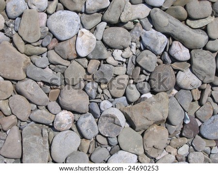 River Pebble Background