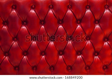 Genuine leather upholstery background for a luxury decoration in golden tone
