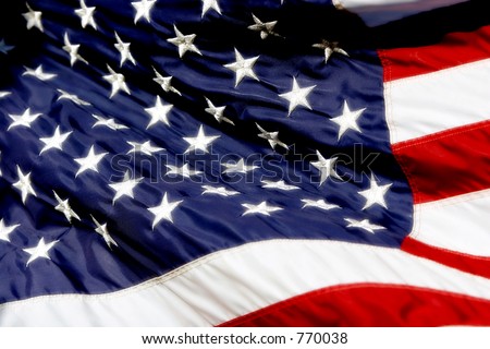 american flag pictures to color. stock photo : American Flag
