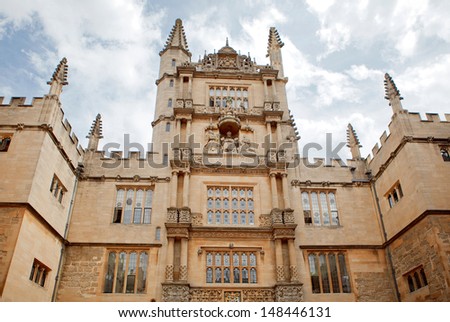Bodleian library in Oxford