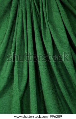 Emerald Green Draped Portrait Backdrop (Insert your subject)