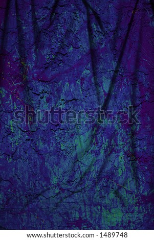 Artisitcally Draped And Distressed Background