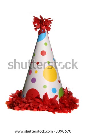 Birthday Party Hats Clip Art. stock photo : Birthday Party