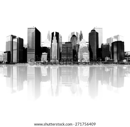 cityscape - new york city skyline
