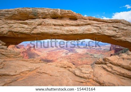 Mesa arch, Canyonlands, Utah, USA