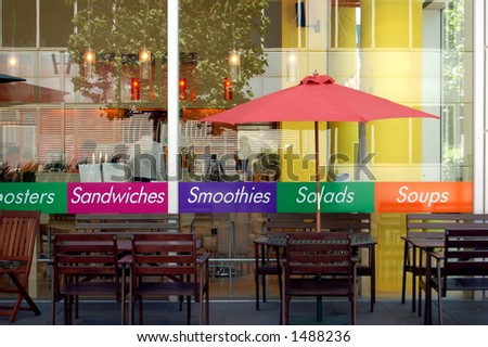 Food and smoothie bar in London