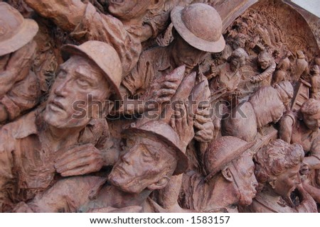 War memorial sculpture