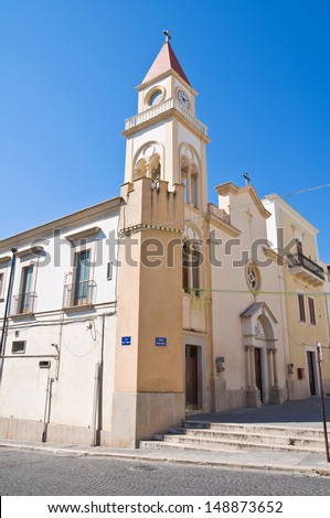 Stella Maris Church. Manfredonia. Puglia. Italy.