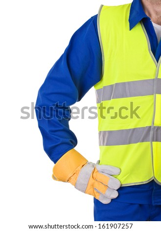 Blue collar worker.