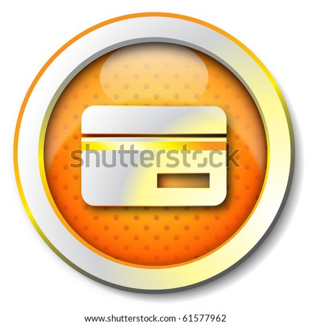 credit cards icon. stock photo : Credit card icon