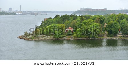 Stockholm archipelago is largest archipelago in Sweden, and second-largest archipelago in Baltic Sea. Archipelago extends from Stockholm roughly 60 kilometres (37 mi) to east