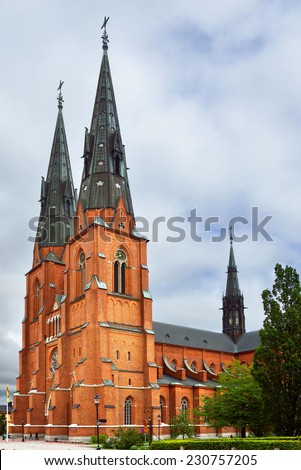 Uppsala Cathedral is cathedral located in centre of Uppsala. Cathedral dates back to late 13th century, it is tallest church building in Nordic countries and Scandinavia