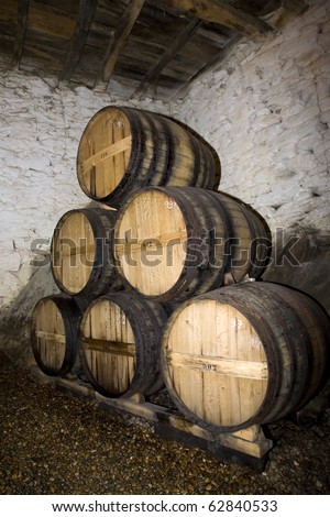 Old Port wine cellar at Douro, portugal