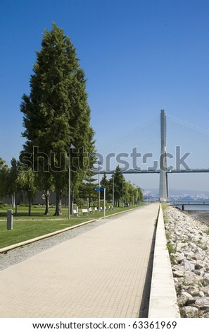 Lisbon Waterfront at the 