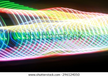 colored moving lights abstract  background