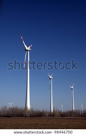 Power generating windmills