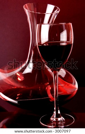 red wine glass. stock photo : red wine glass