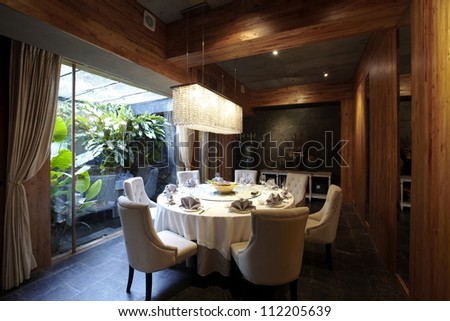Garden Restaurant\'S Private Dining Room
